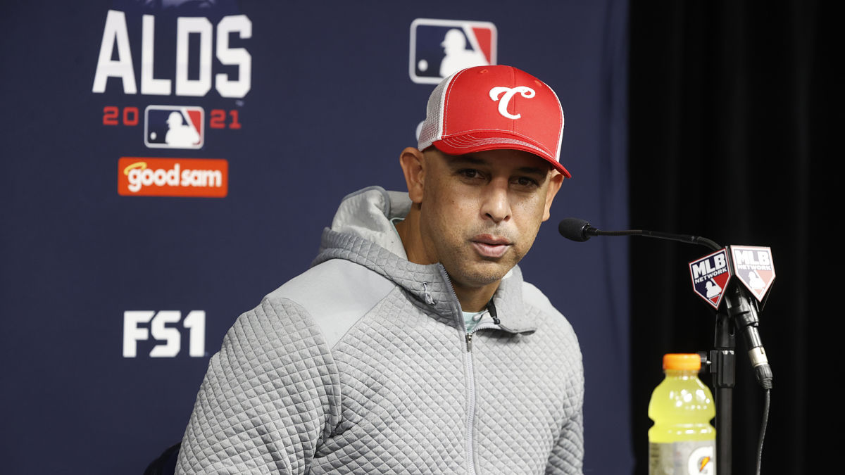 Boston Red Sox manager Alex Cora