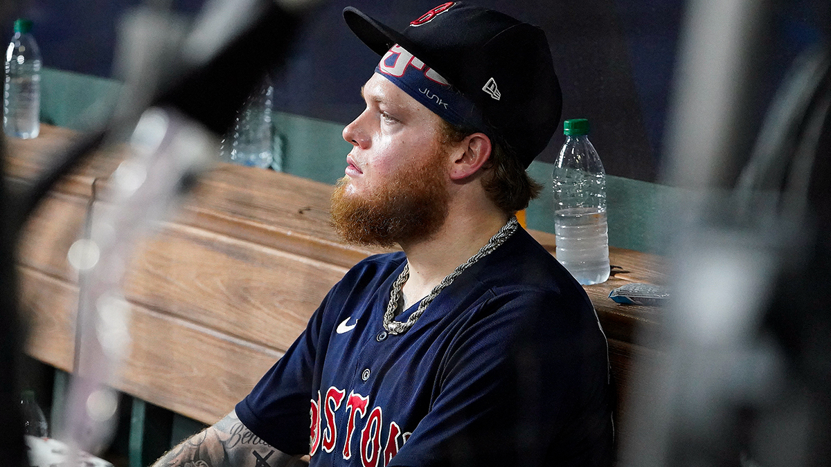 Boston Red Sox outfielder Alex Verdugo