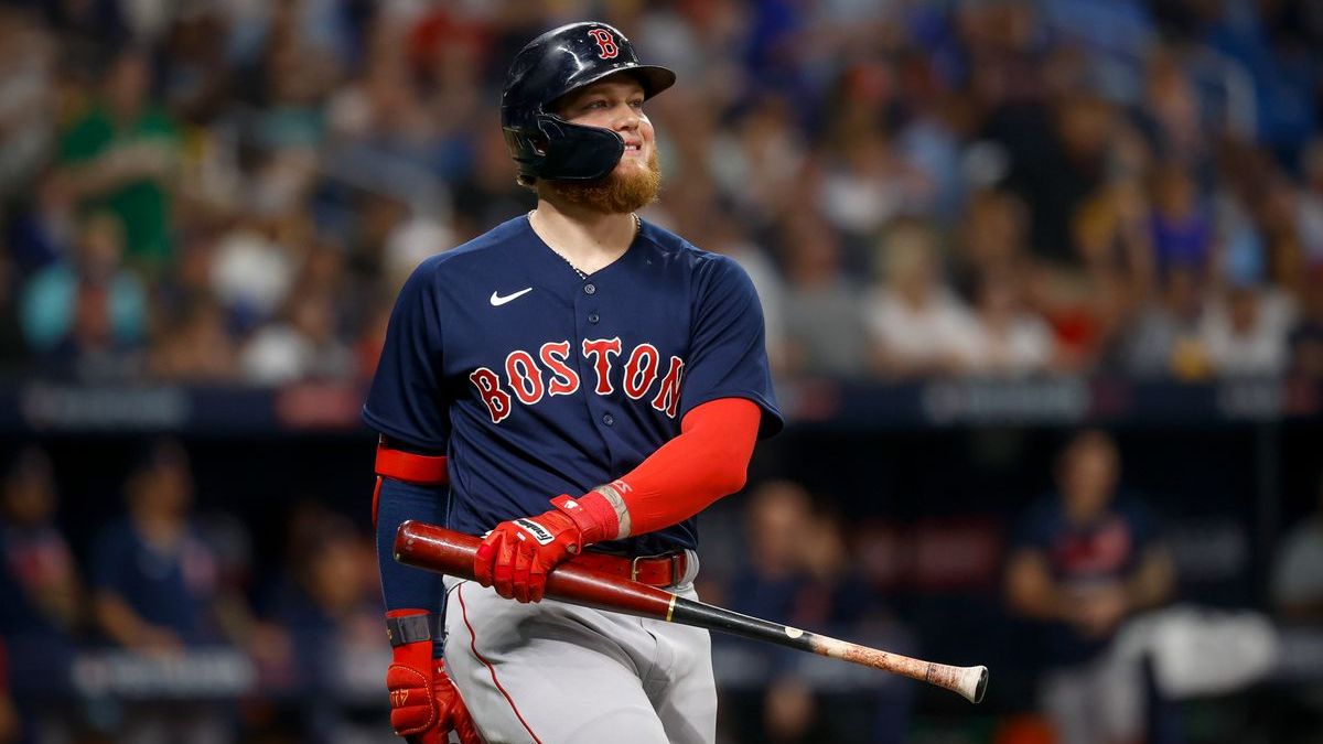 Boston Red Sox outfielder Alex Verdugo