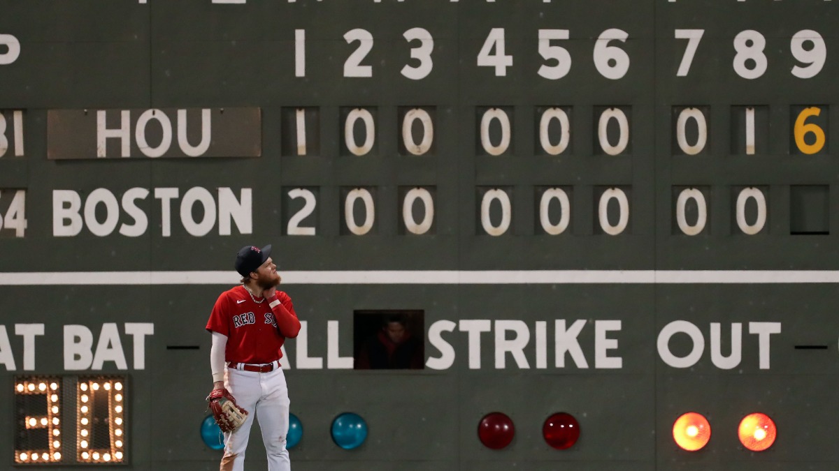 Boston Red Sox Outfielder Alex Verdugo