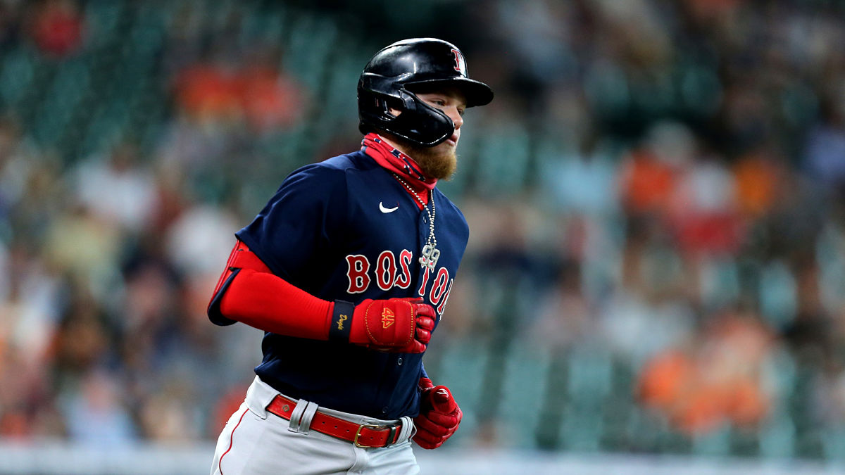 Boston Red Sox outfielder Alex Verdugo