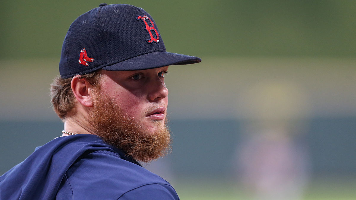 Boston Red Sox outfielder Alex Verdugo