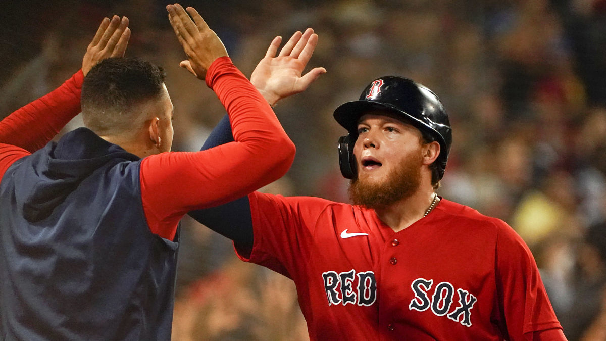 Boston Red Sox outfielder Alex Verdugo