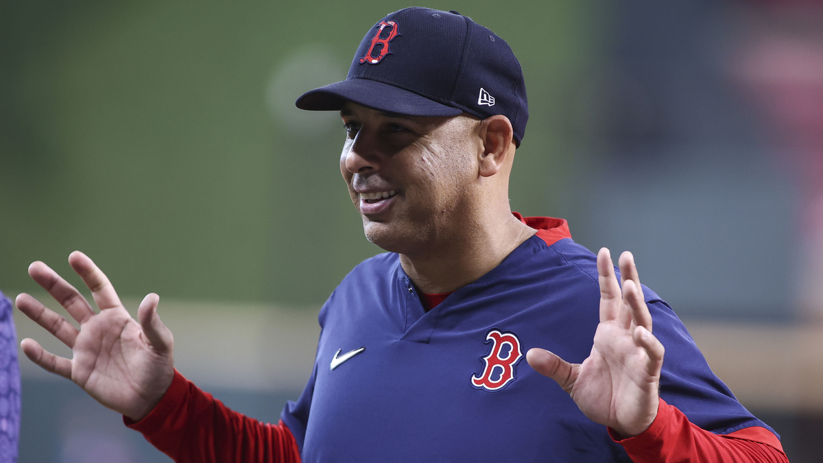 Boston Red Sox manager Alex Cora