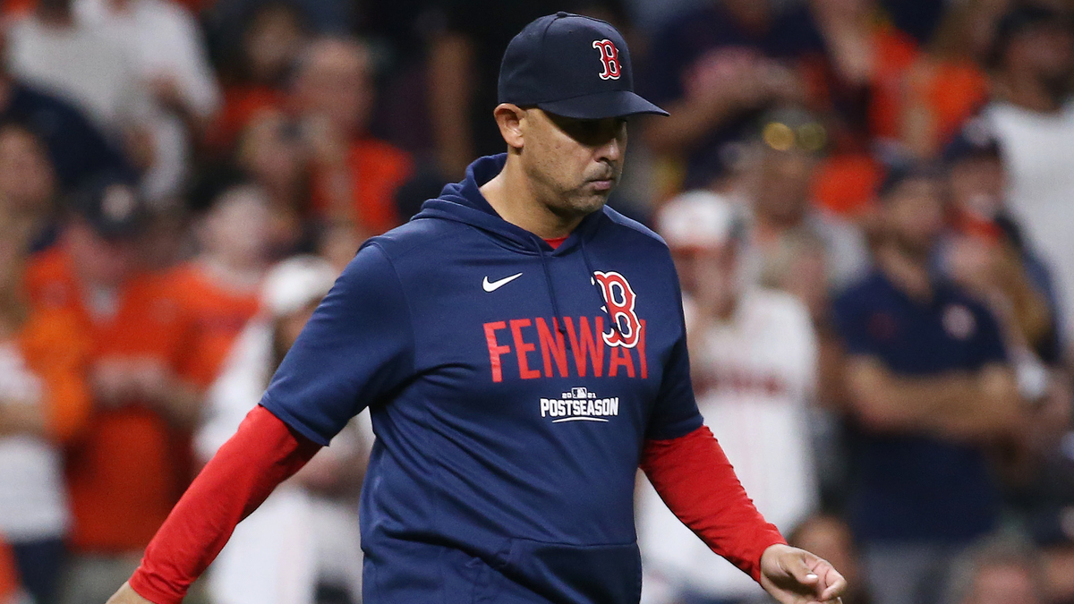 Boston Red Sox manager Alex Cora