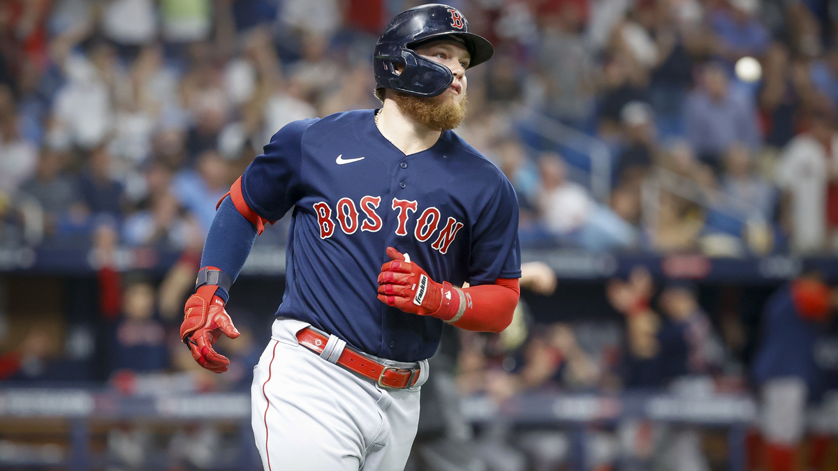 Boston Red Sox outfielder Alex Verdugo
