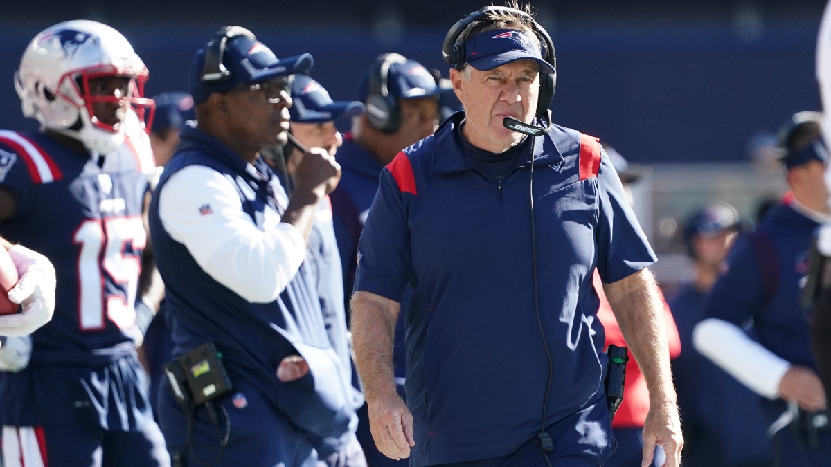 New England Patriots head coach Bill Belichick
