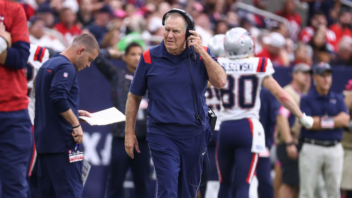 New England Patriots head coach Bill Belichick