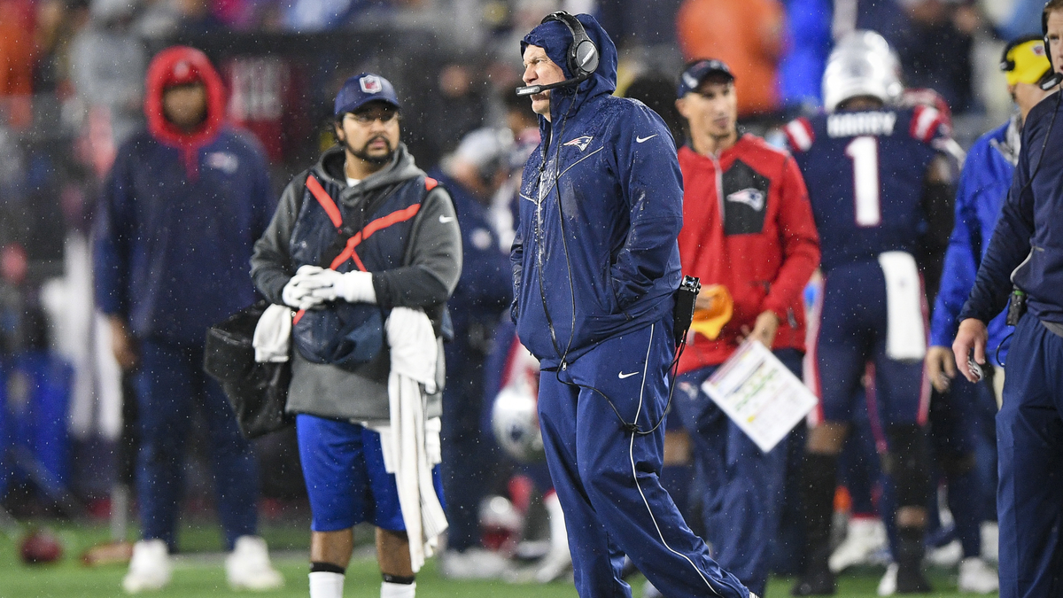 New England Patriots head coach Bill Belichick