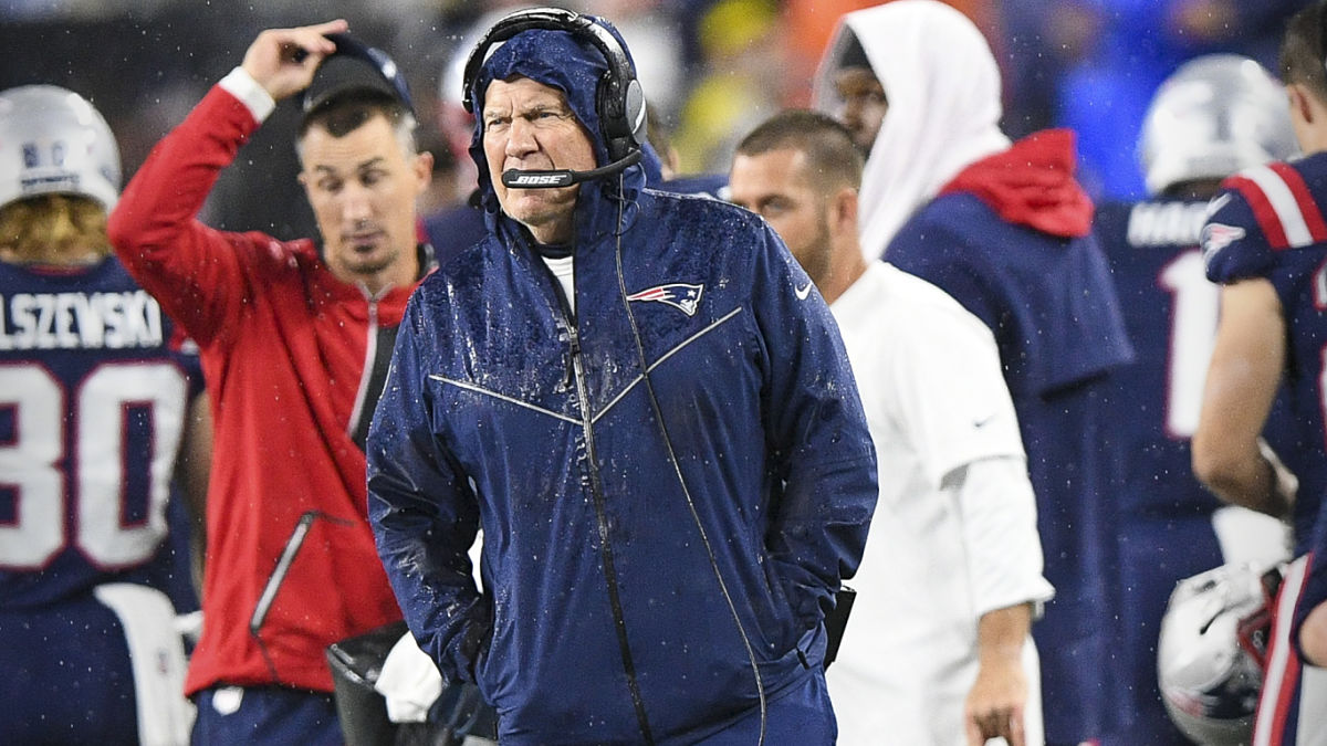 New England Patriots head coach Bill Belichick