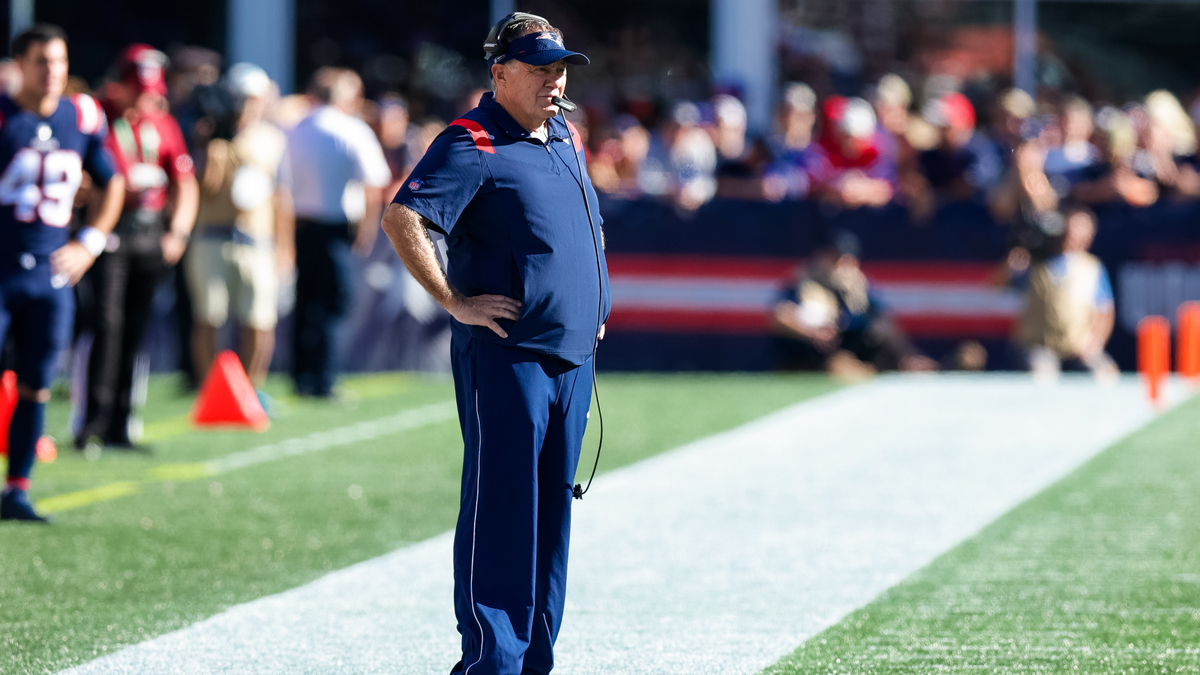 New England Patriots head coach Bill Belichick