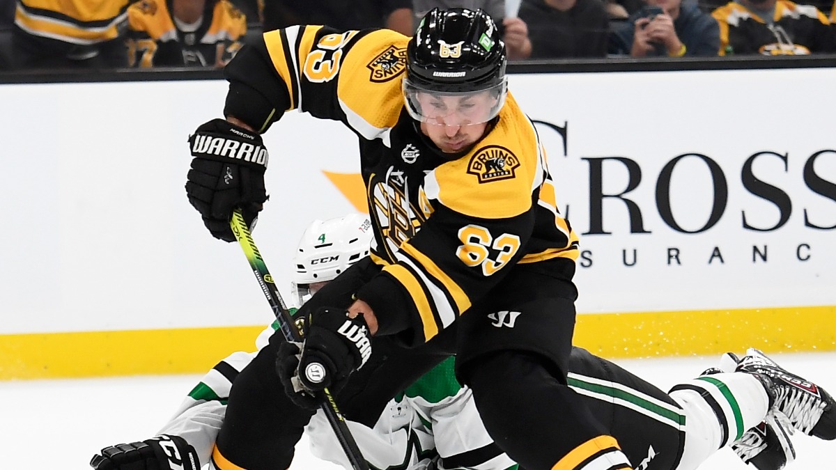 Boston Bruins Left-Winger Brad Marchand
