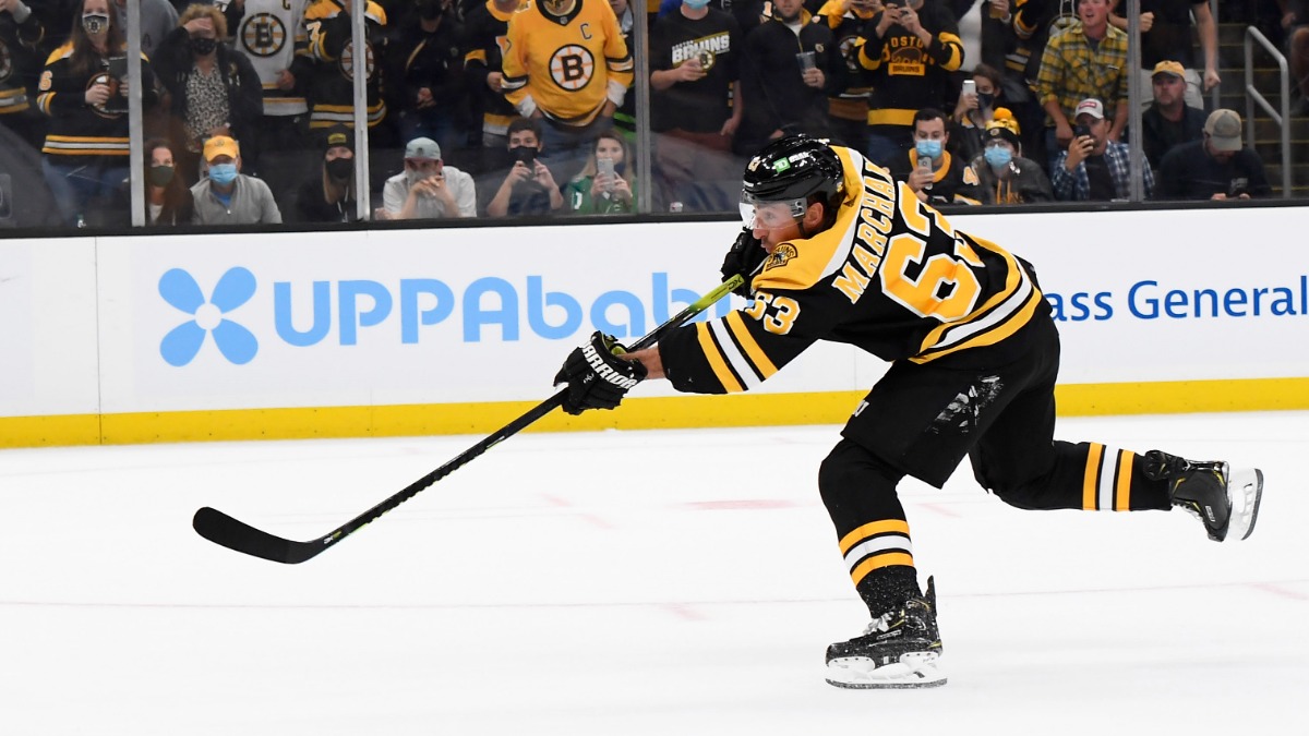 Boston Bruins Left-Winger Brad Marchand