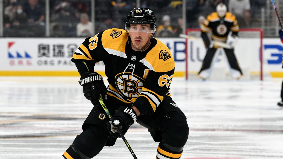 Boston Bruins Winger Brad Marchand