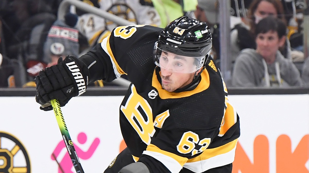 Boston Bruins Left Winger Brad Marchand