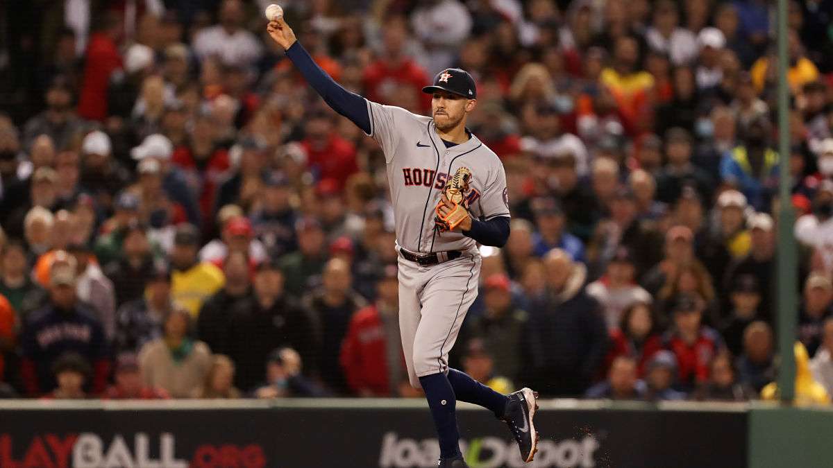 Houston Astros shortstop Carlos Correa