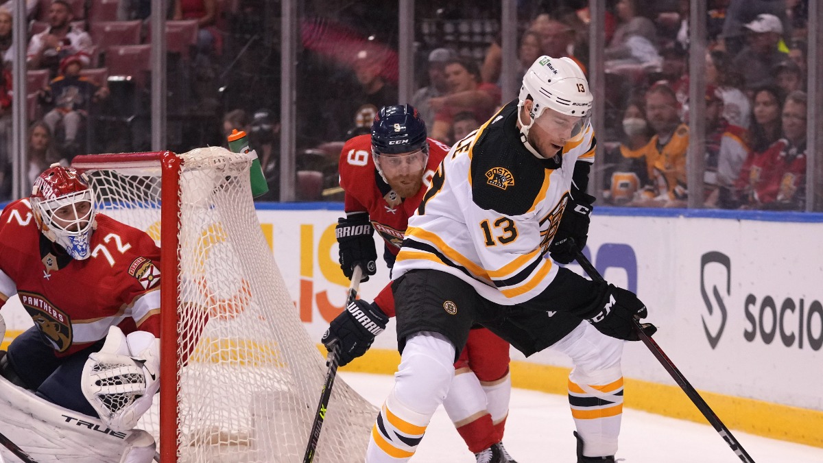 Boston Bruins forward Charlie Coyle