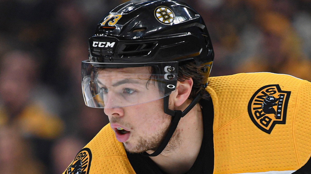 Boston Bruins defenseman Charlie McAvoy