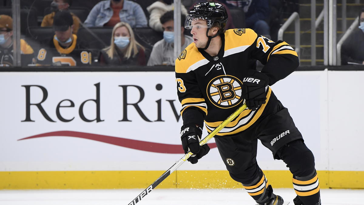 Boston Bruins defenseman Charlie McAvoy
