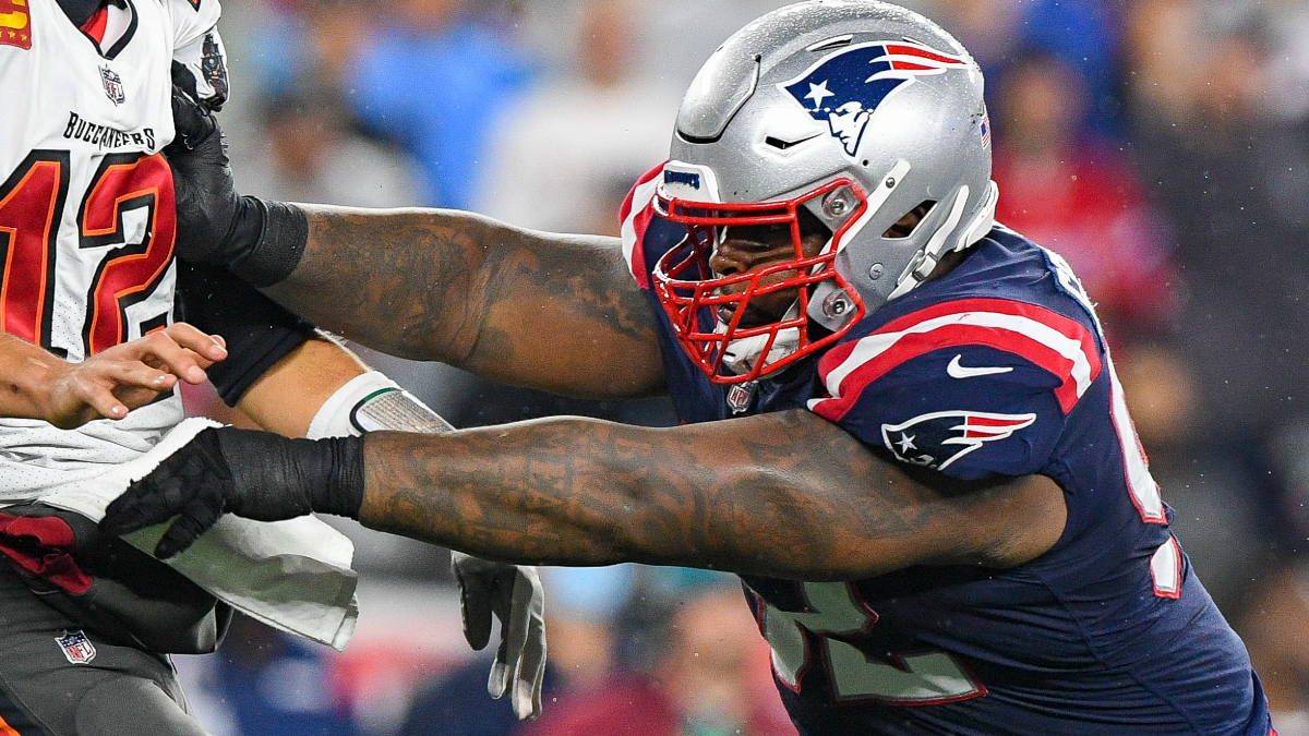 New England Patriots nose tackle Davon Godchaux