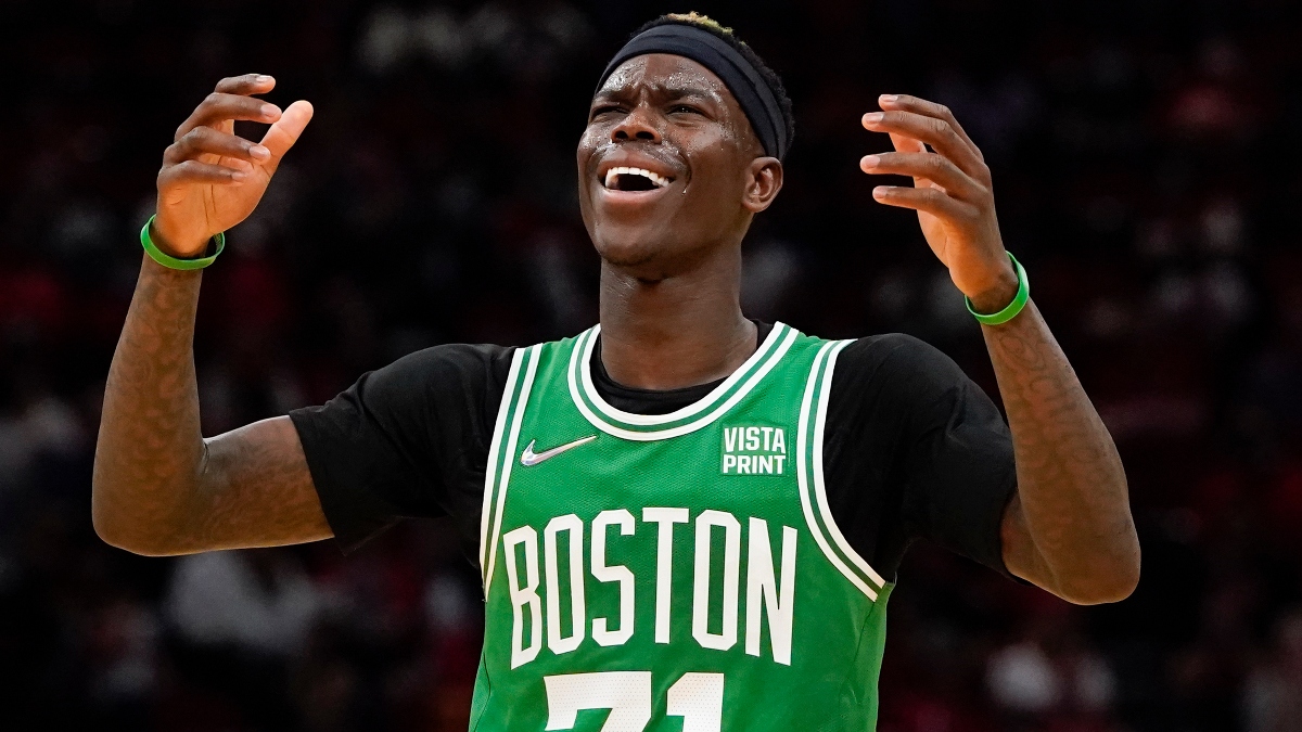 Boston Celtics guard Dennis Schröder