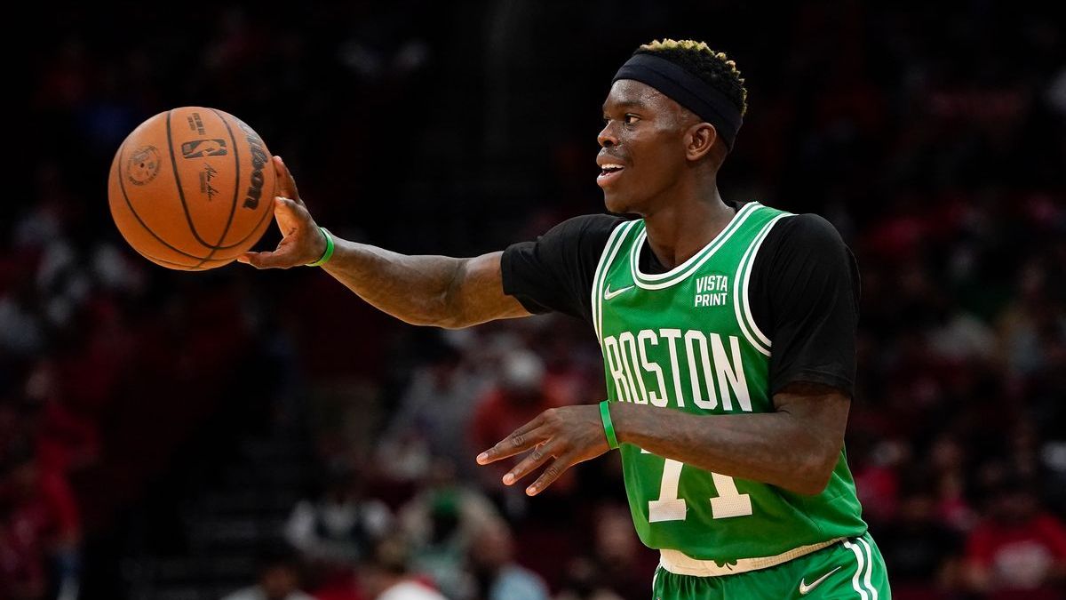 Boston Celtics guard Dennis Schröder