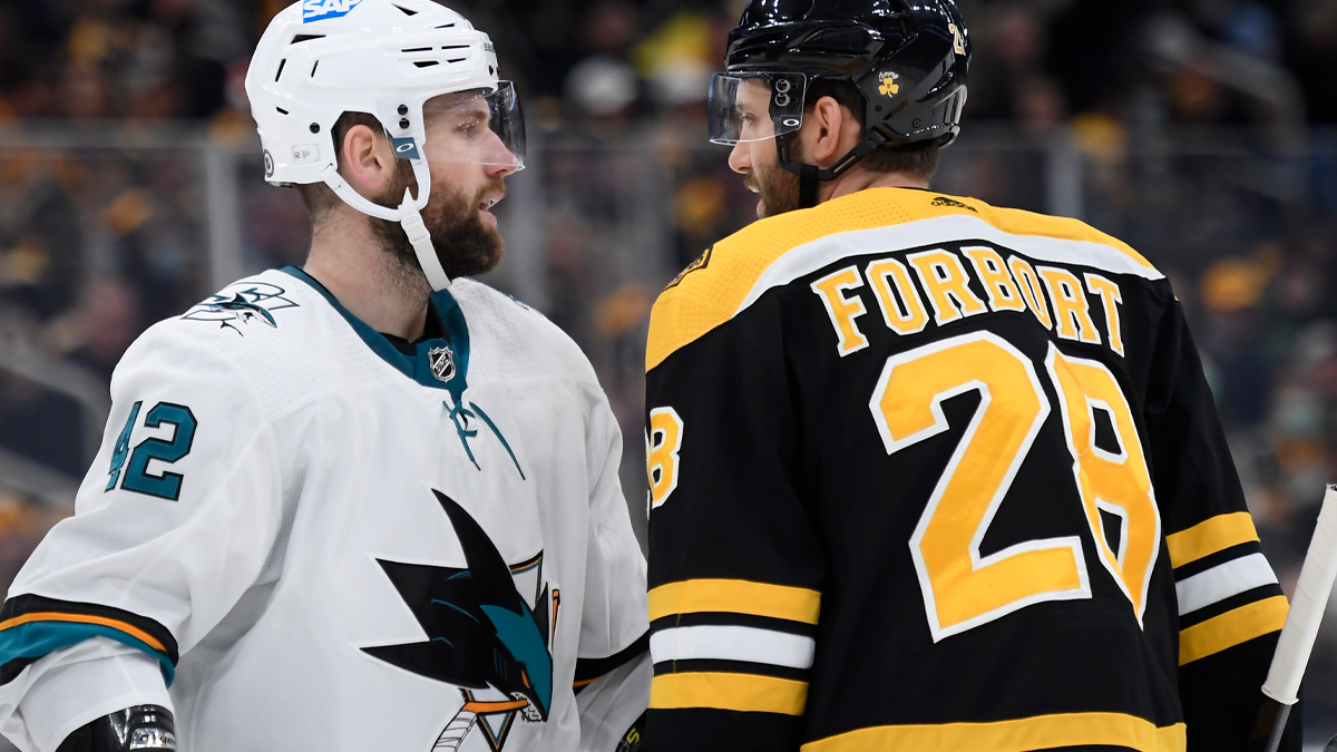 Boston Bruins defenseman Derek Forbort