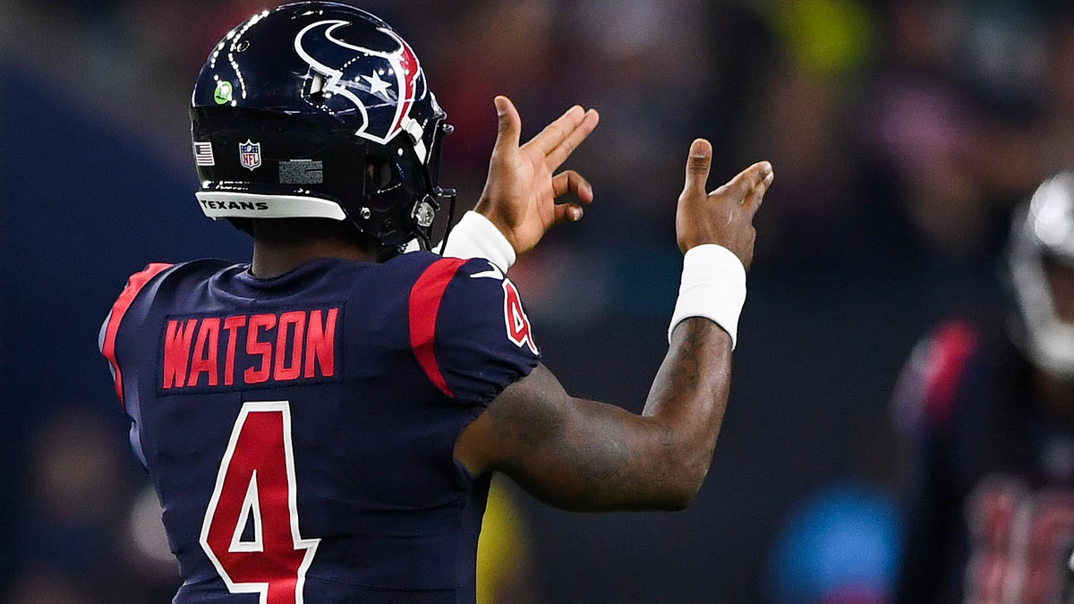 Houston Texans quarterback Deshaun Watson