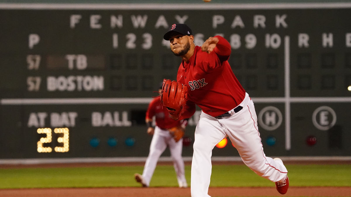 Boston Red Sox pitcher Eduardo Rodriguez
