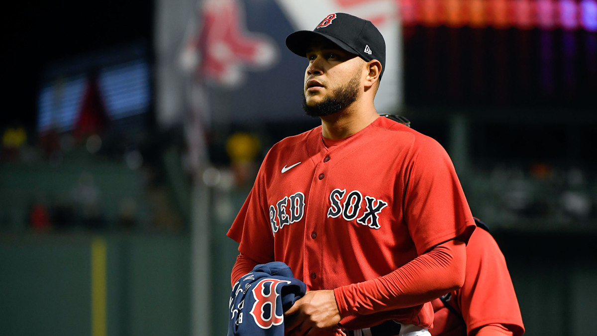 Boston Red Sox pitcher Eduardo Rodriguez