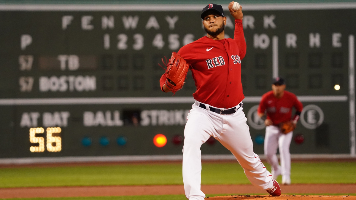 Boston Red Sox pitcher Eduardo Rodriguez