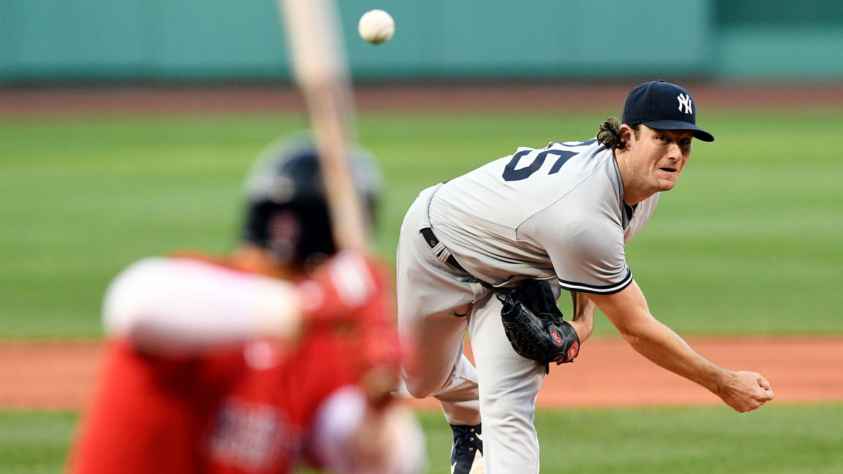 New York Yankees pitcher Gerrit Cole