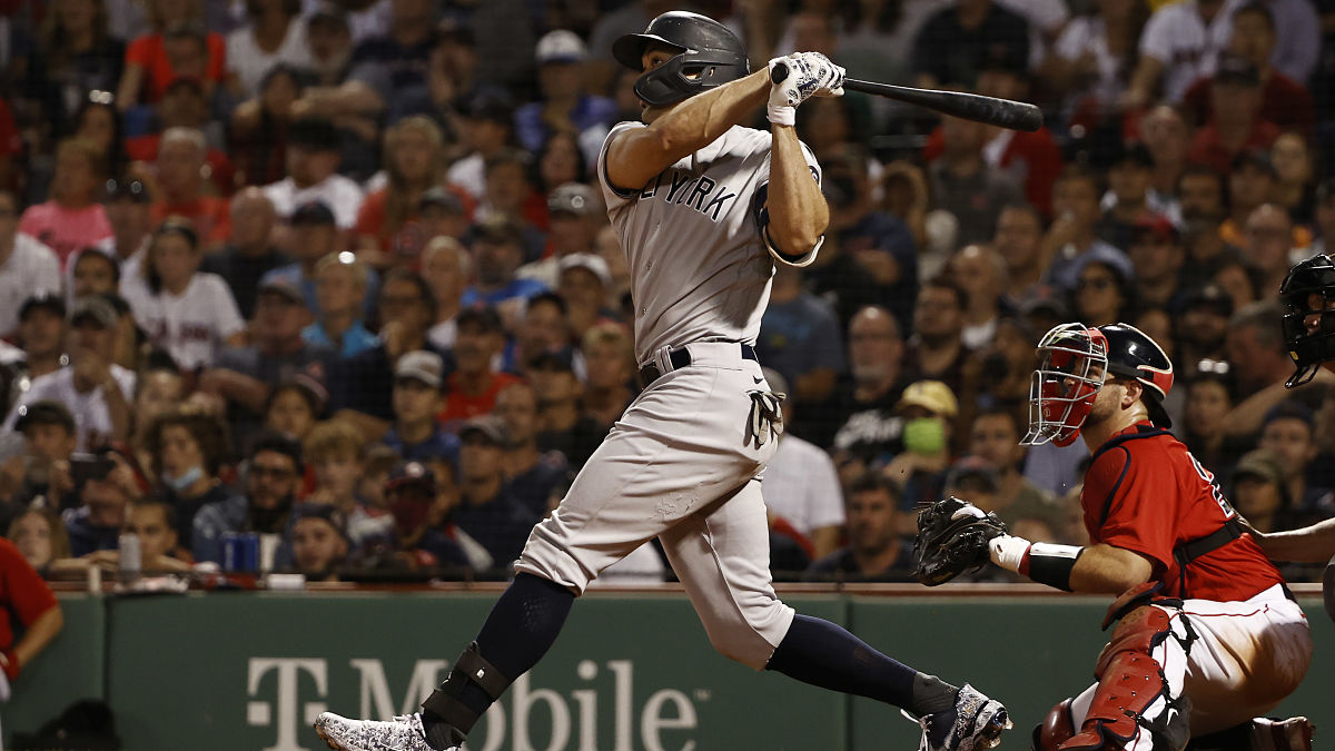 New York Yankees designated hitter Giancarlo Stanton