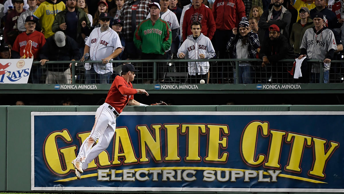 Boston Red Sox outfielder Hunter Renfroe