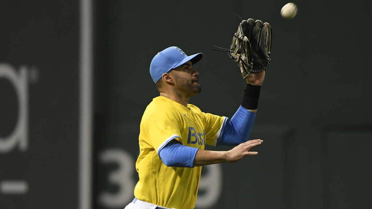 Boston Red Sox outfielder J.D. Martinez