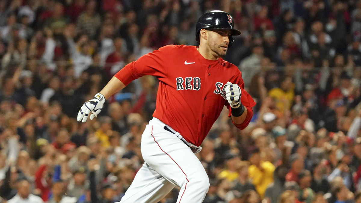 Boston Red Sox designated hitter J.D. Martinez