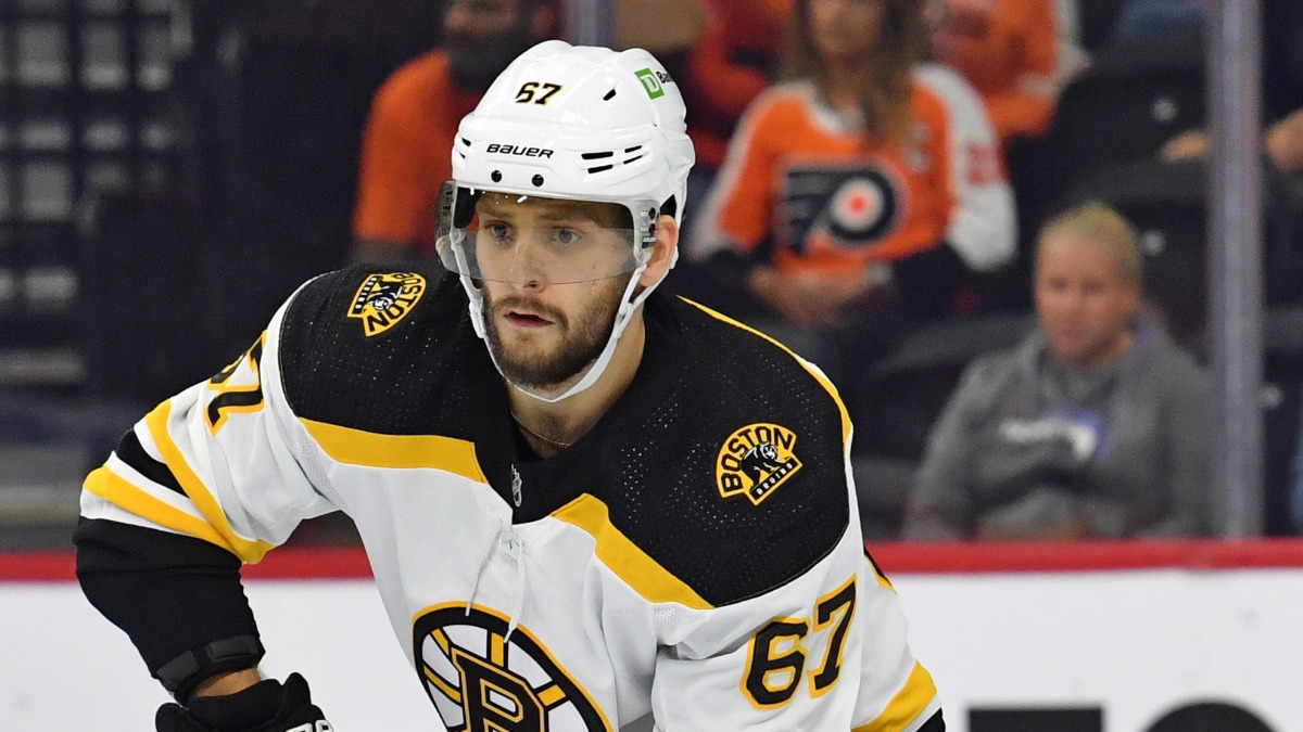Boston Bruins defenseman Jakub Zboril