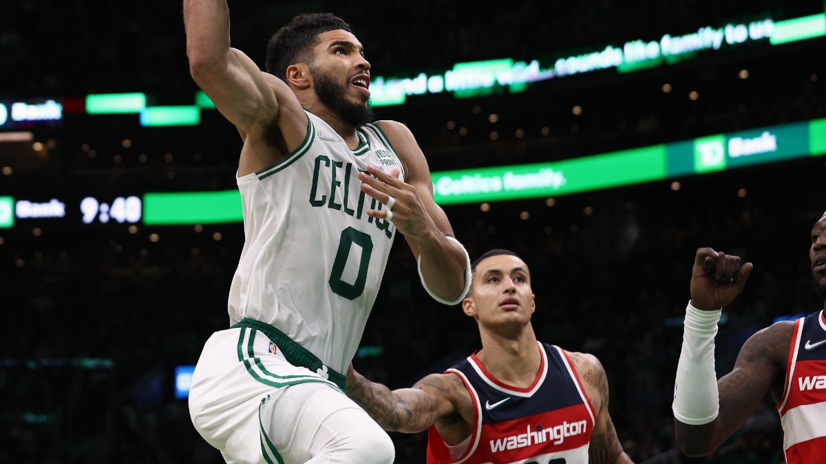 Boston Celtics forward Jayson Tatum