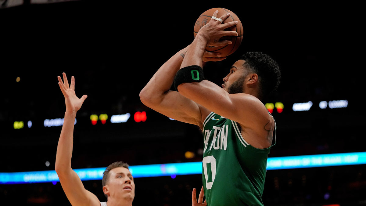 Boston Celtics forward Jayson Tatum