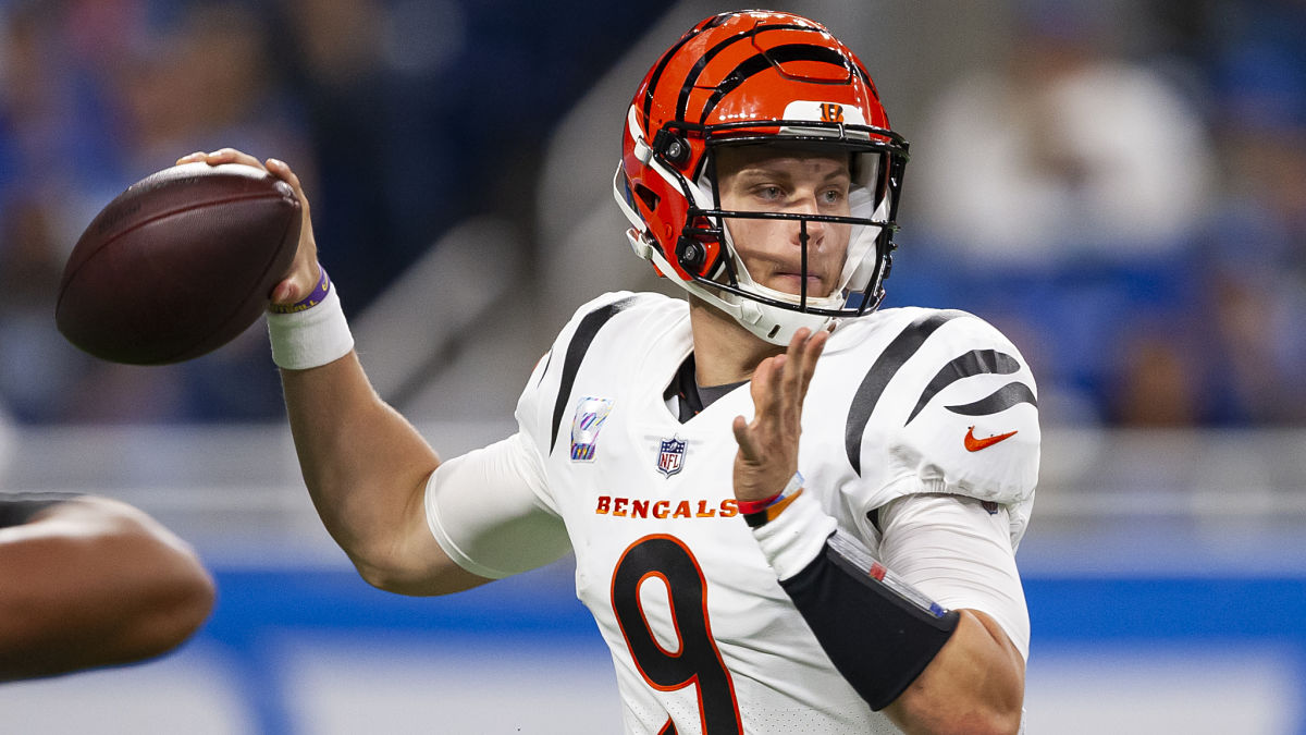 Cincinnati Bengals quarterback Joe Burrow