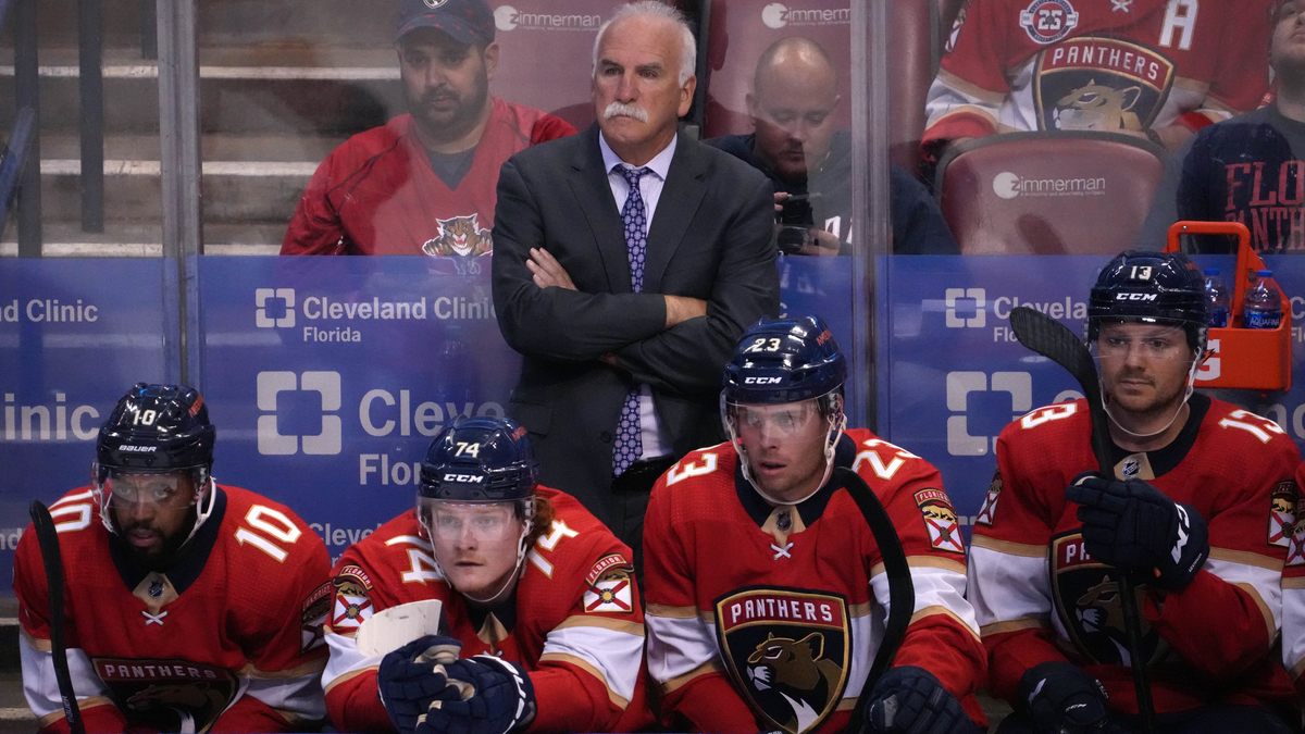 Florida Panthers head coachh Joel Quenneville