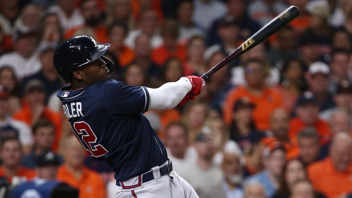 Atlanta Braves designated hitter Jorge Soler