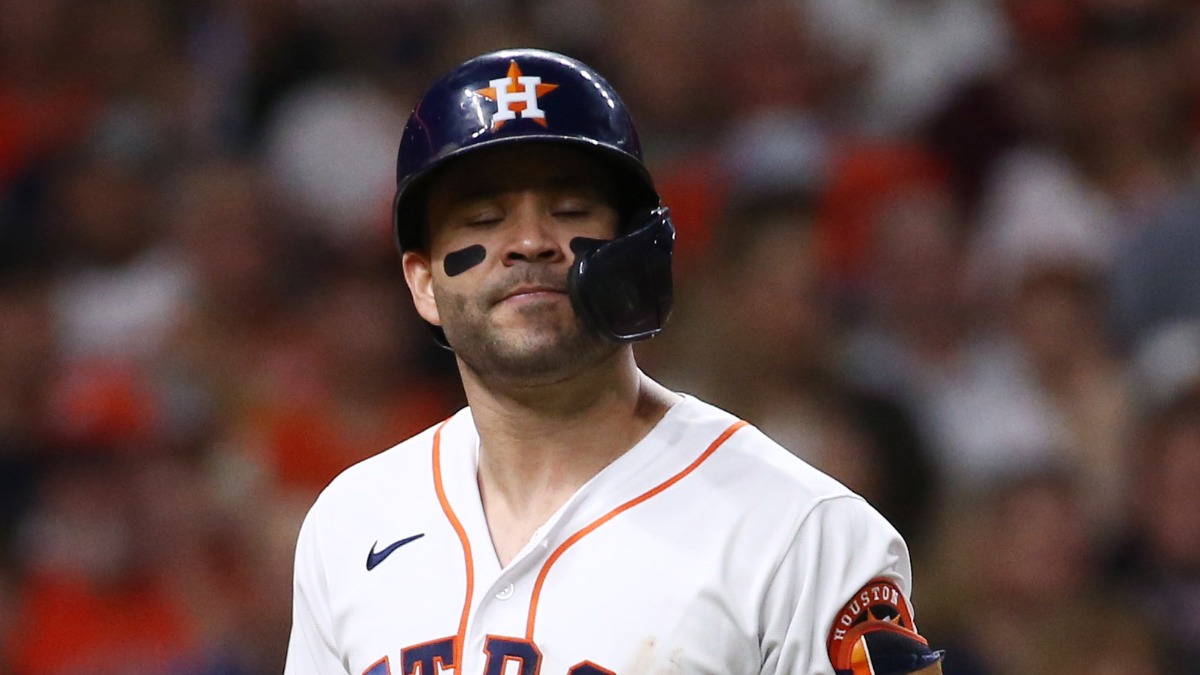 Houston Astros second baseman Jose Altuve