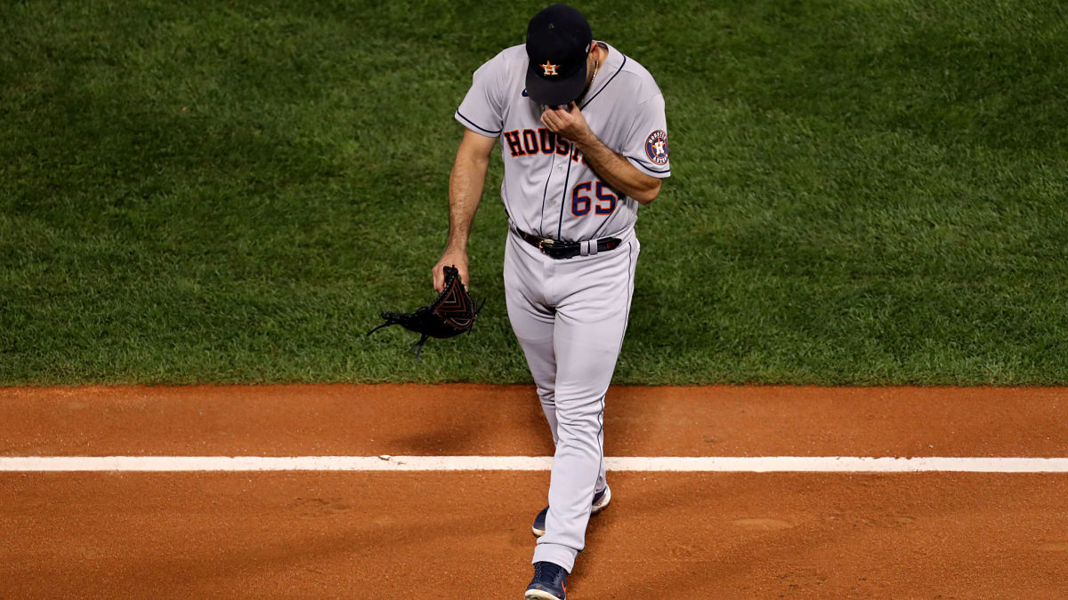 Houston Astros pitcher Jose Urquidy