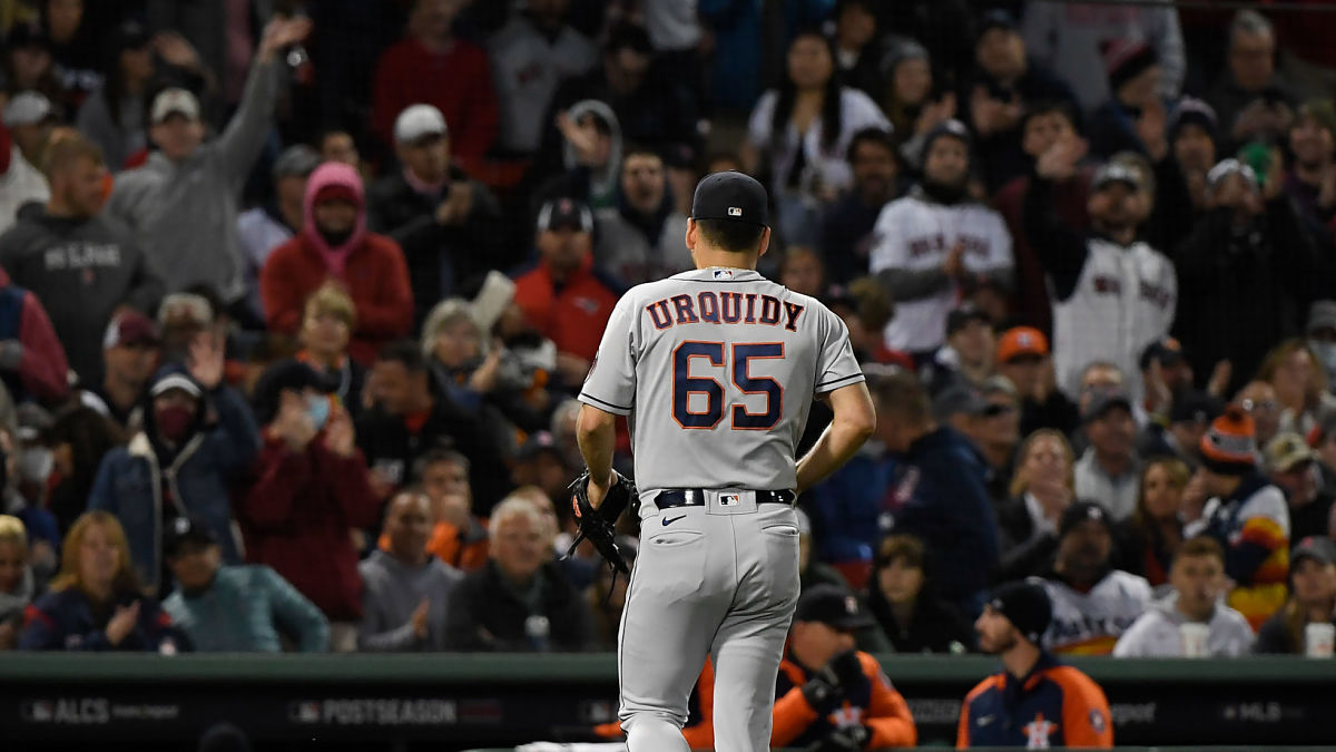 Houston Astros pitcher Jose Urquidy