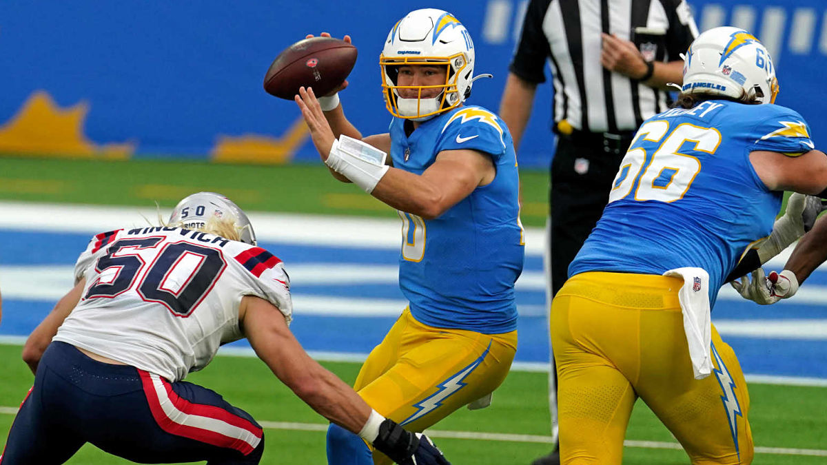 Los Angeles Chargers quarterback Justin Herbert