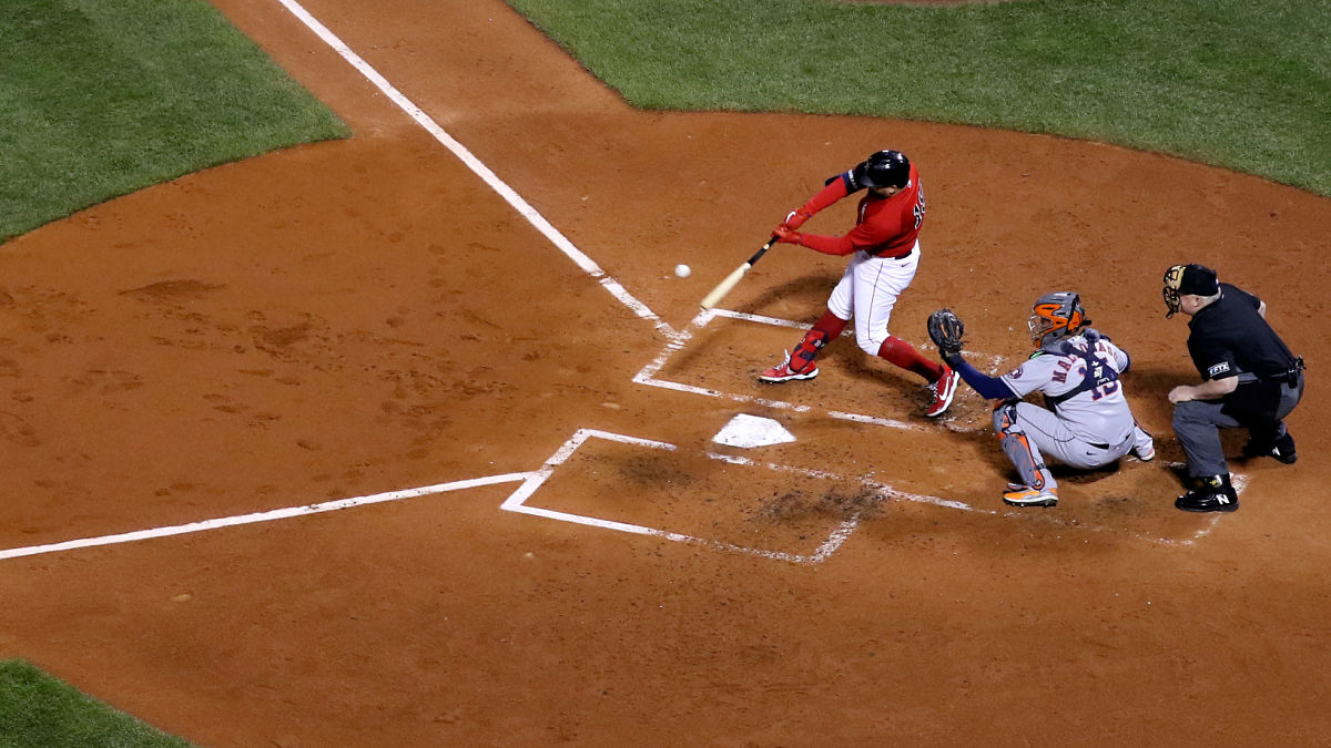 Boston Red Sox first baseman Kyle Schwarber