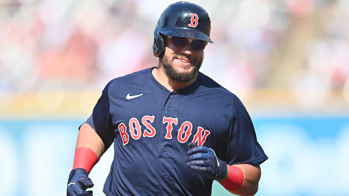 Boston Red Sox first baseman Kyle Schwarber