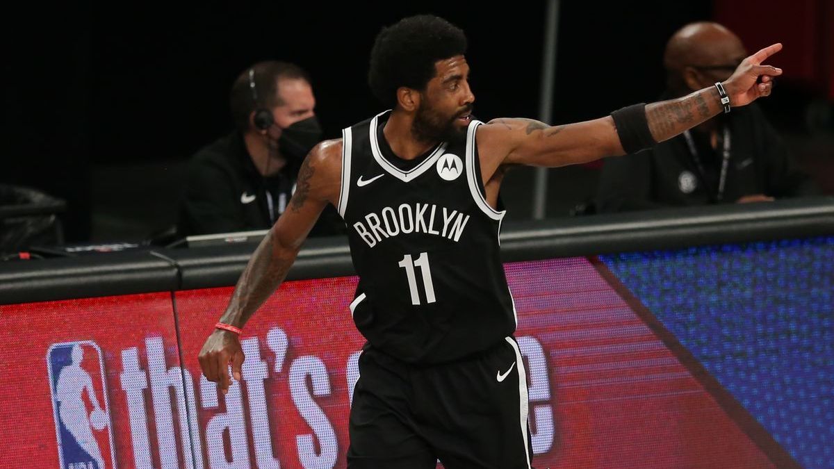Brooklyn Nets guard Kyrie Irving