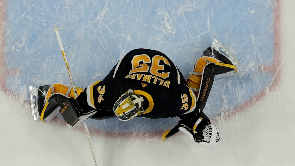 Boston Bruins Goaltender Linus Ullmark